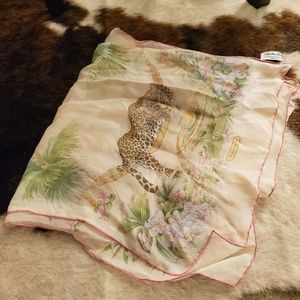 100% Authentic salvatore ferragamo silk scarf